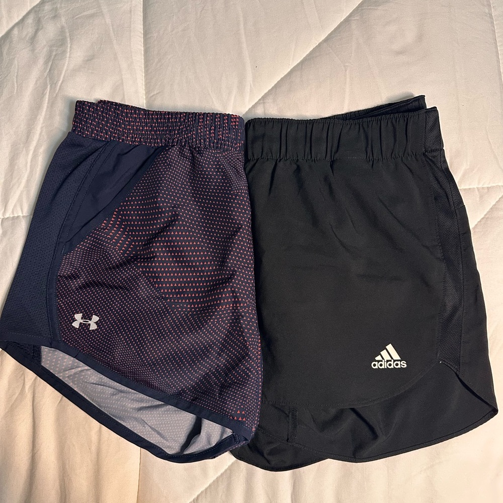 ADIDAS & UNDER ARMOUR Gym Shorts